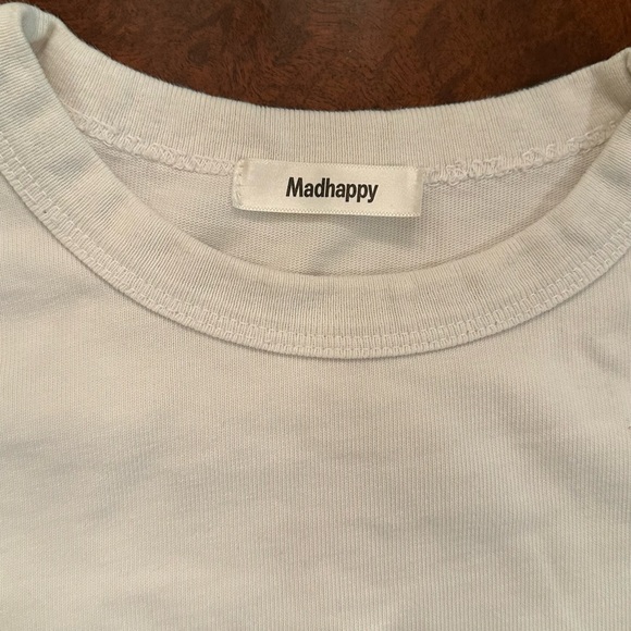 COPY - Madhappy Short Sleeve T-Shirt - White - Picture 3 of 3